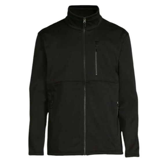 Swiss Tech men's black zip jacket with pockets size small - Picture 1 of 3